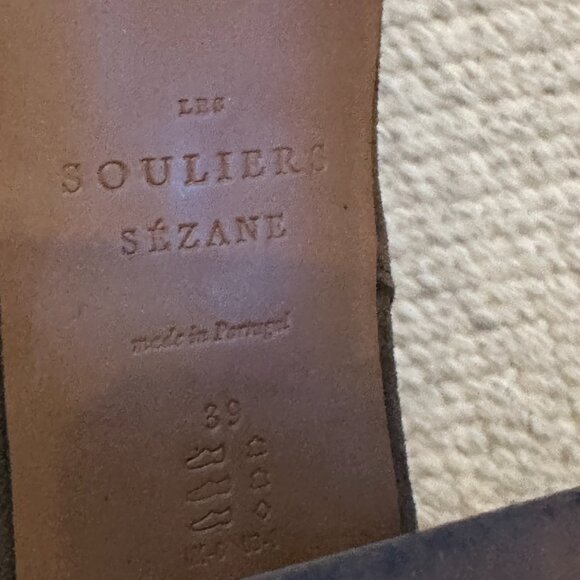 Sézane Adèle boots in Khaki (dark olive), size 39 ~ pre-owned EUC! - Picture 9 of 9